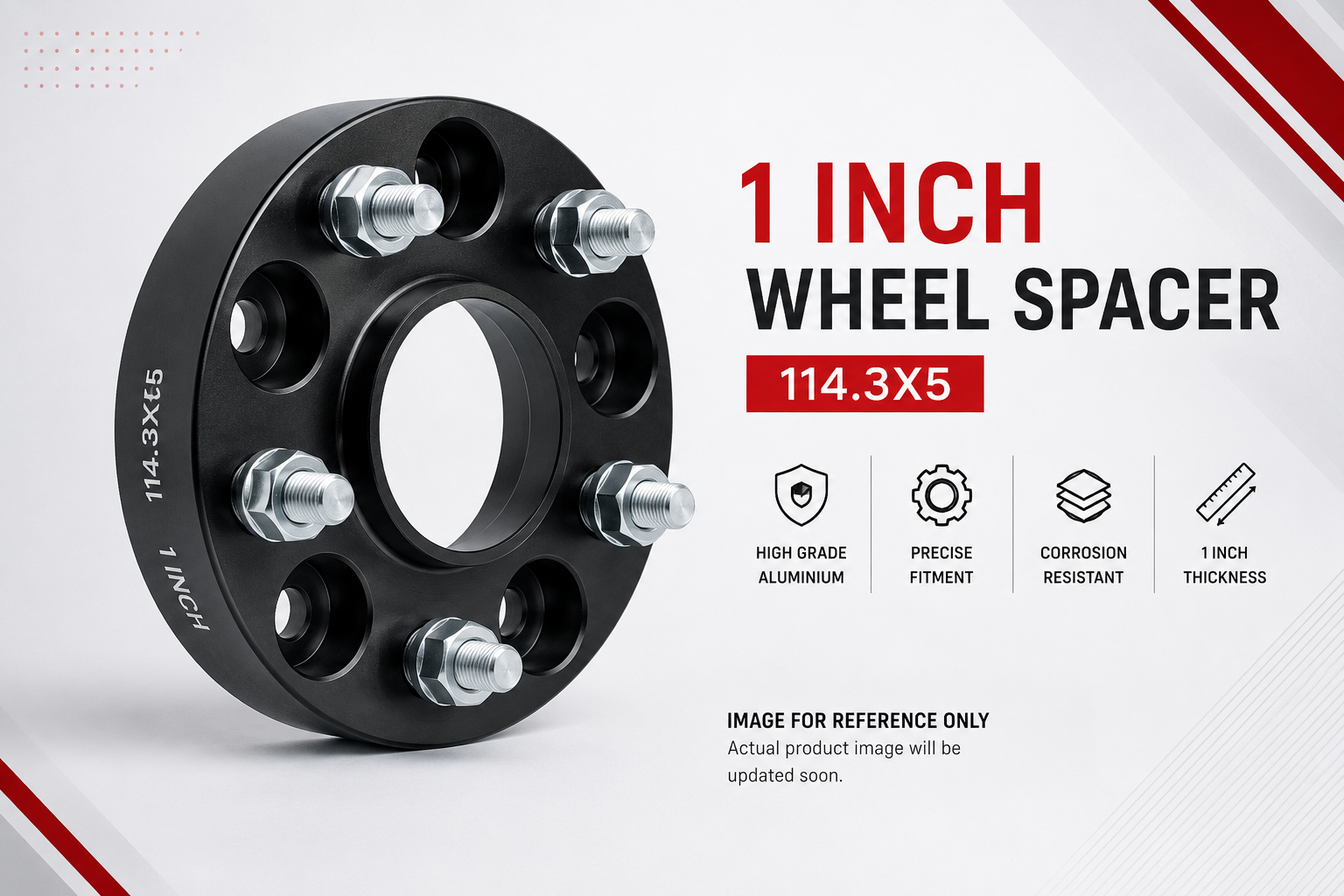 1 Inch Wheel Spacer 114.3X5
