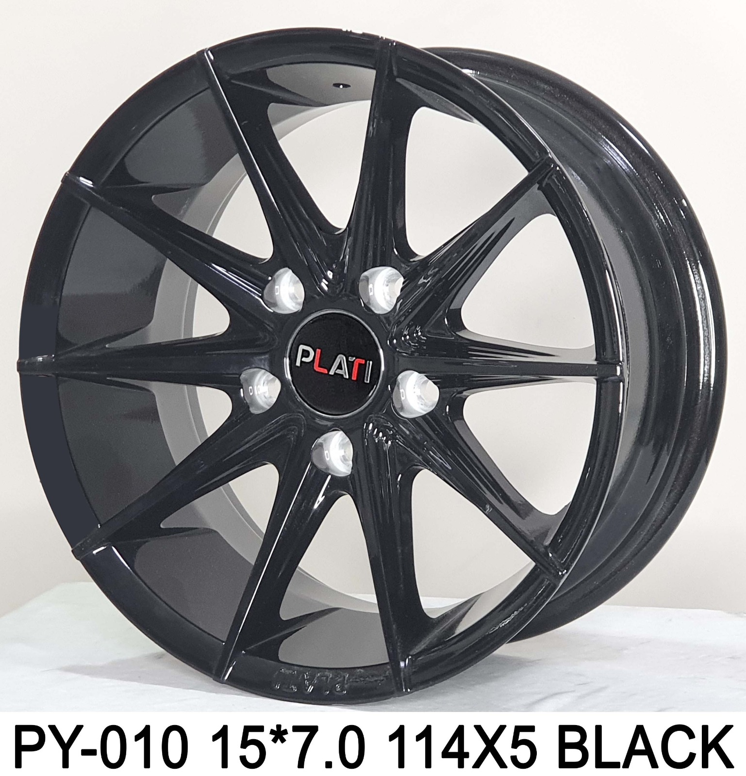 PLATI PY-010 15 114X5 BLACK