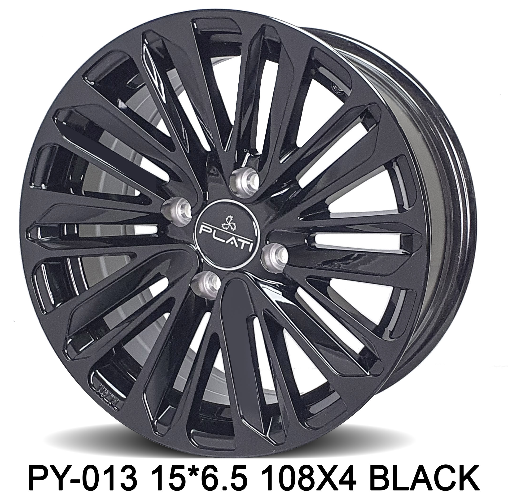 PLATI PY-013 15 108X4 BLACK