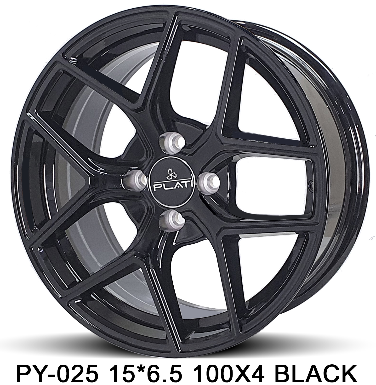 PLATI PY-025 15 100X4 BLACK