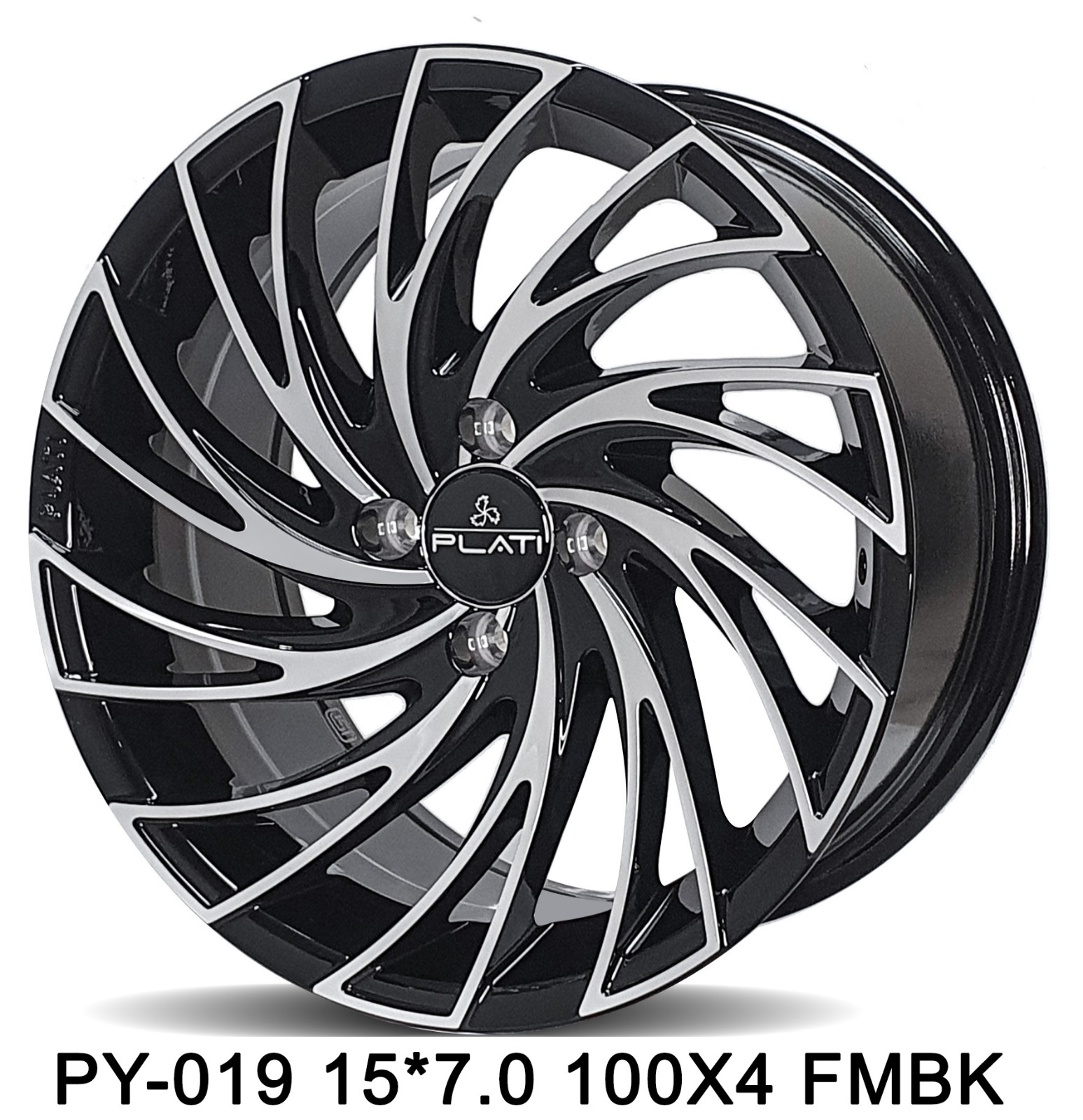 PLATI PY-019 15 100X4 FMBK