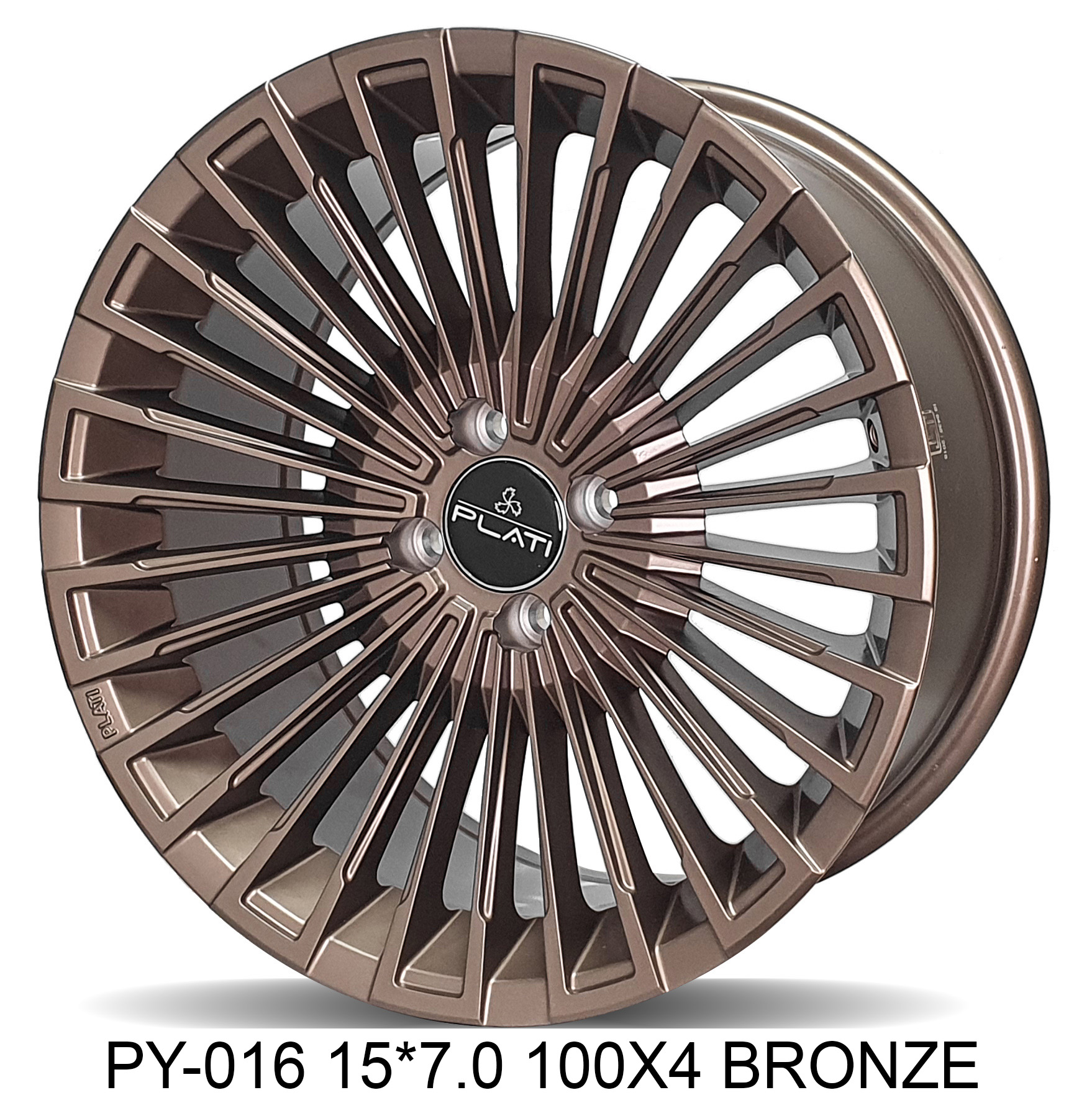 PLATI PY-016 15 100X4 BRONZE