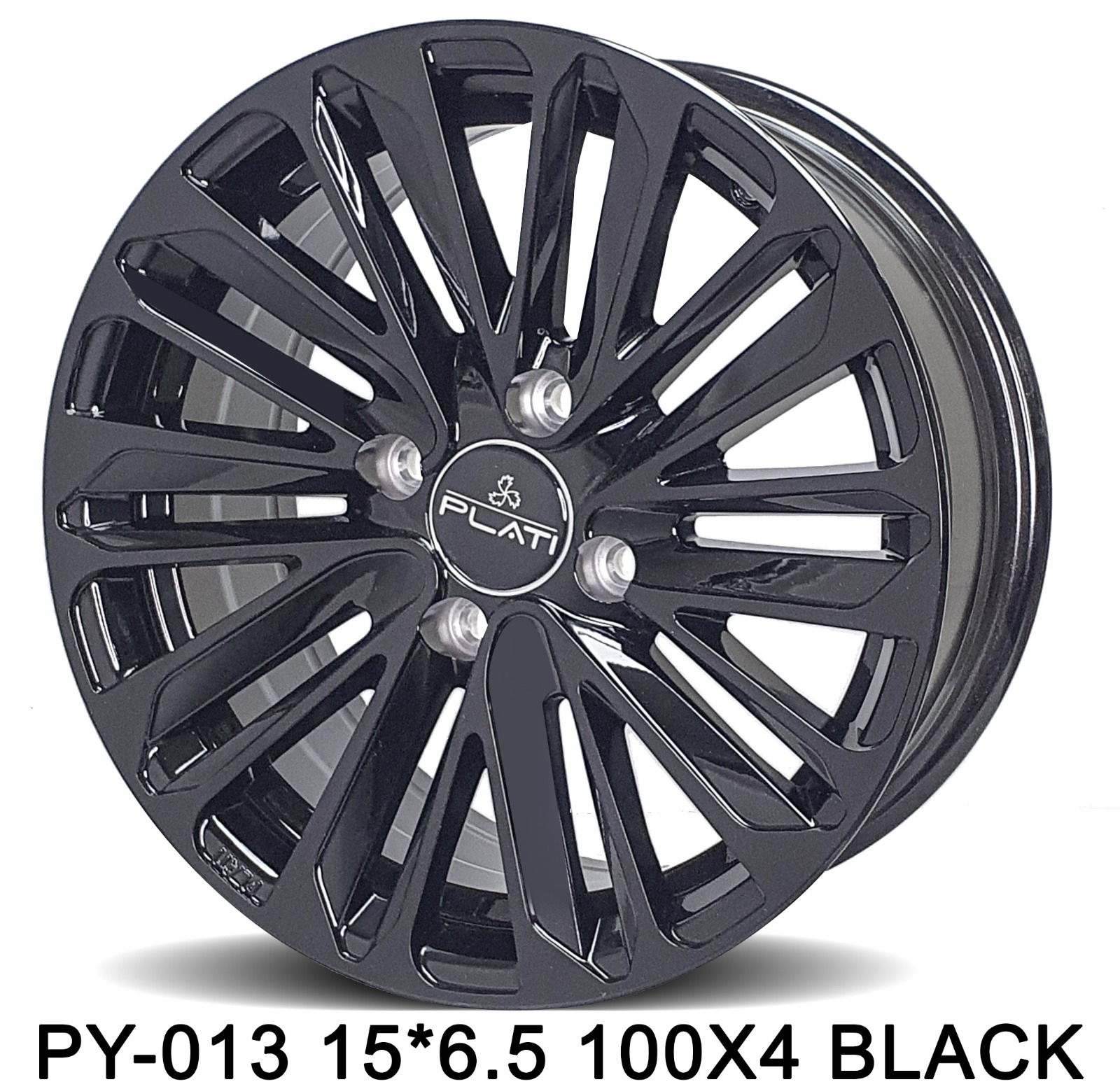 PLATI PY-013 15 100X4 BLACK
