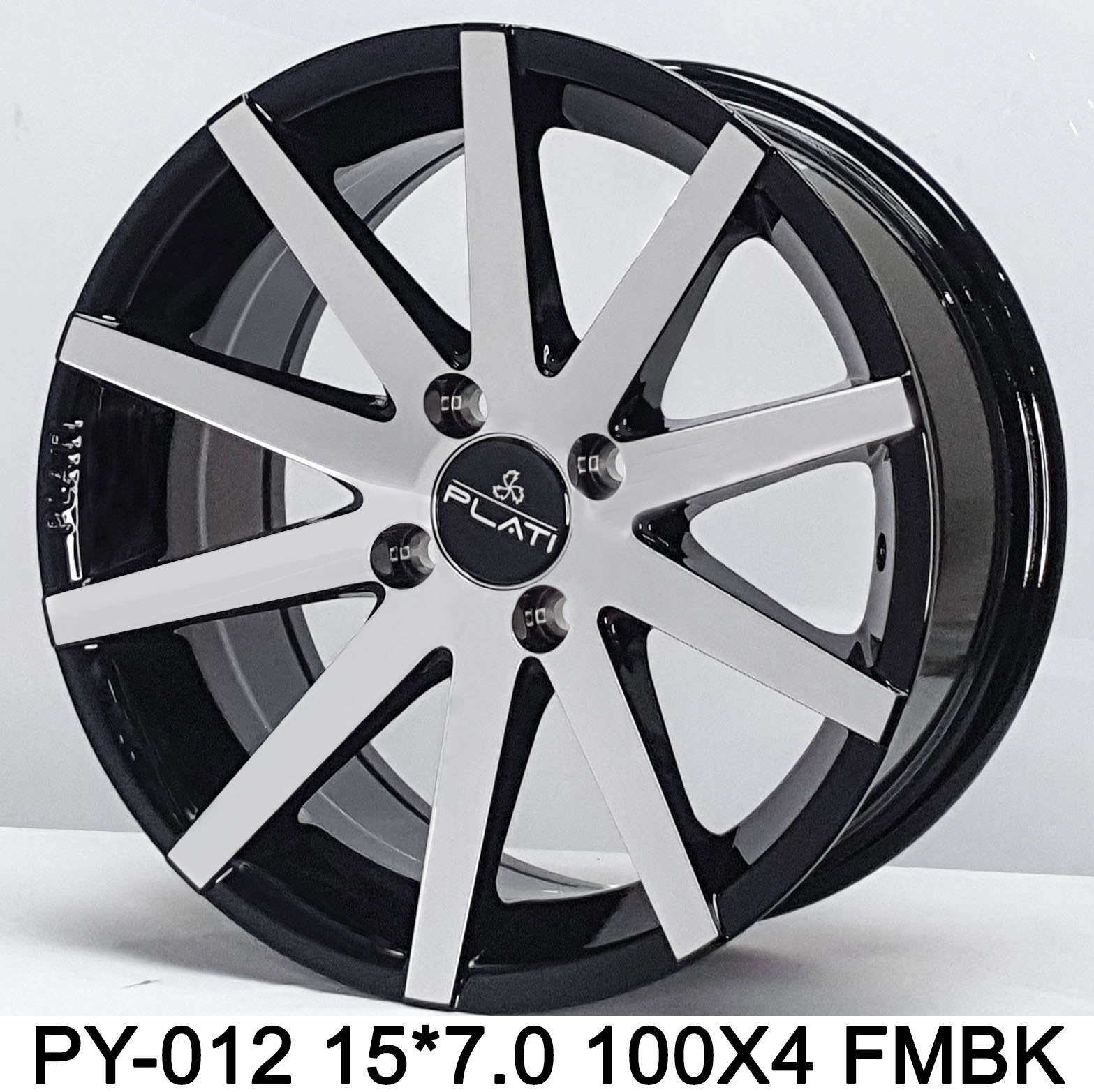 PLATI PY-012 15 100X4 FMBK