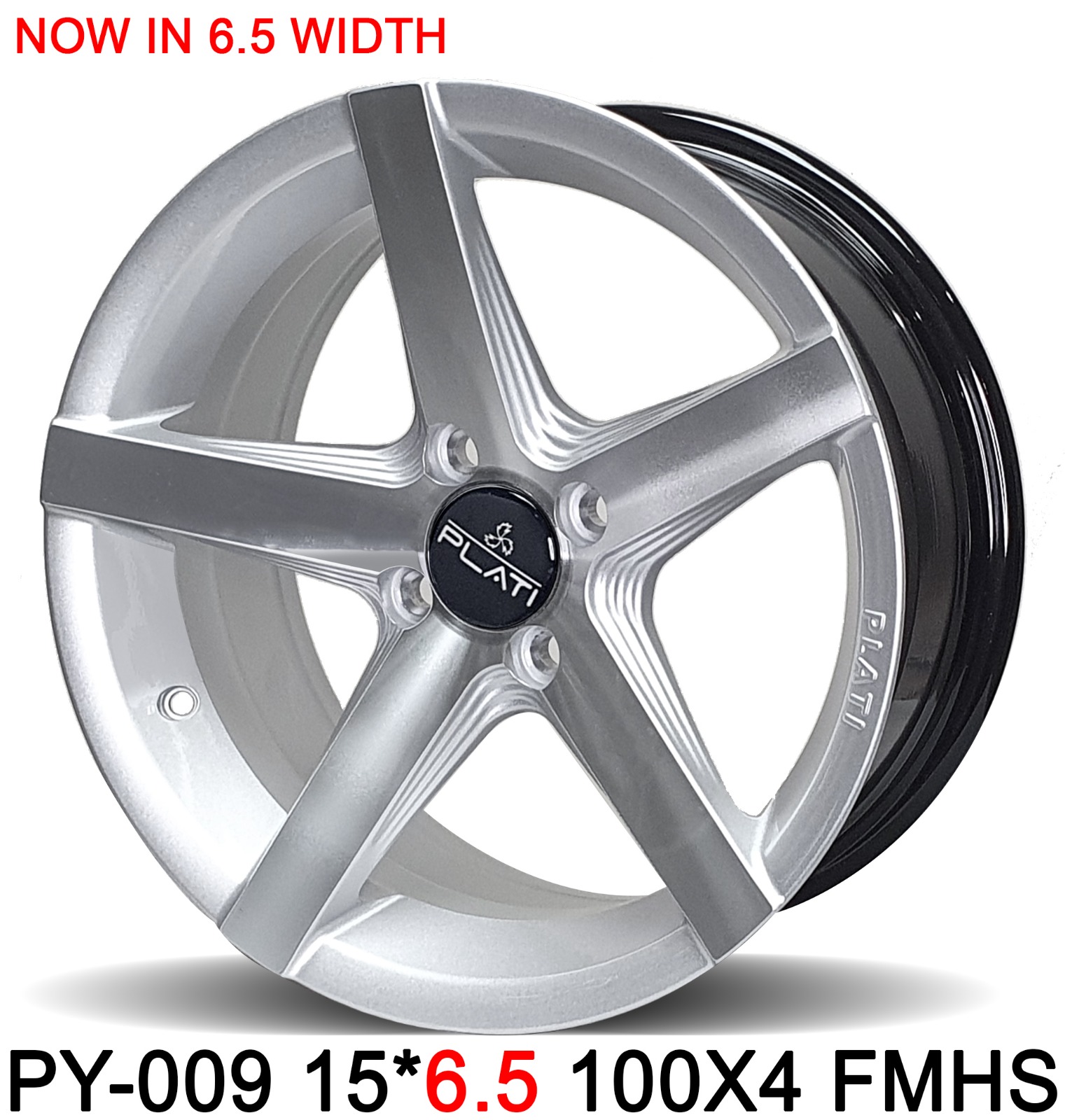 PLATI PY-009 15X6.5 100X4 FMHS