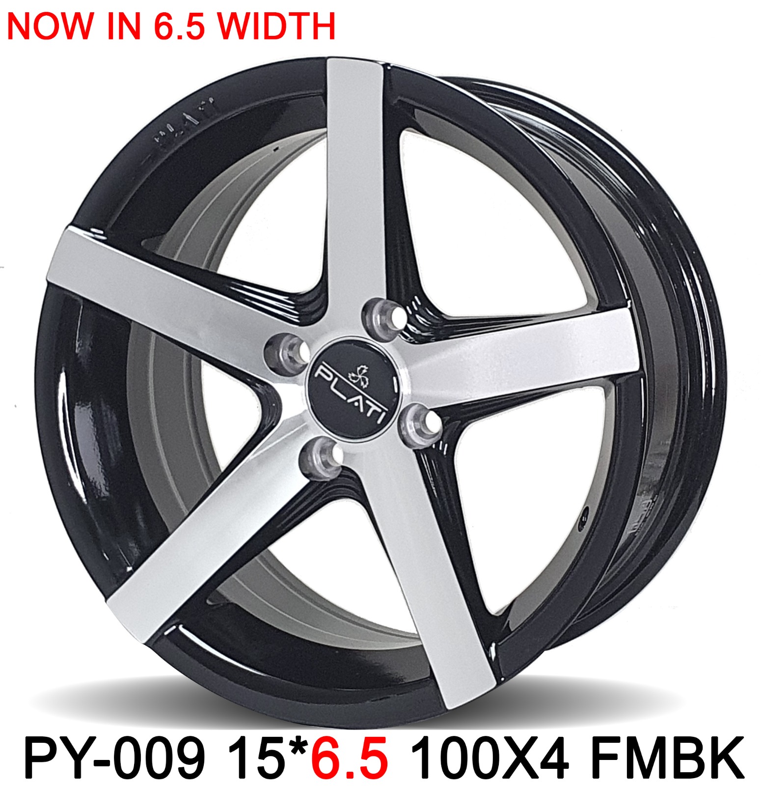 PLATI PY-009 15X6.5 100X4 FMBK